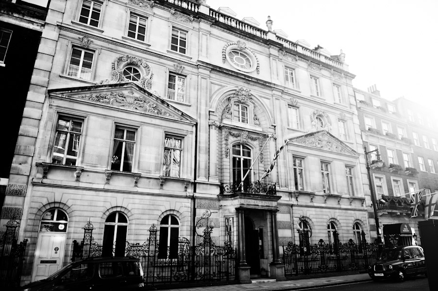 Wedding photography at Dartmouth House, London