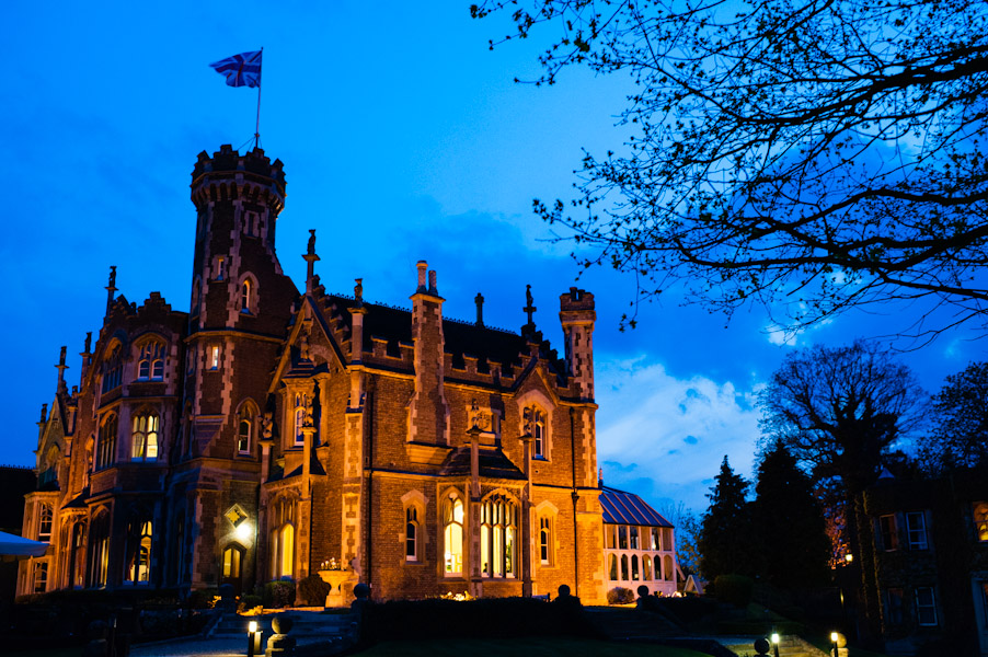 Wedding photography at Oakley Court Hotel, Berkshire